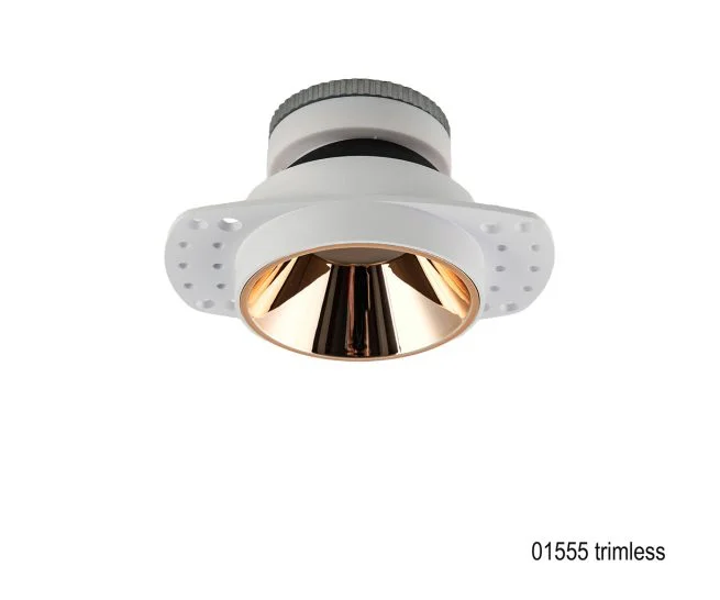 Φωτογραφία προϊόντος: LUMA 01555 Trimless Χωνευτό Σποτ GU10 Χρυσό IP54 Αλουμινίου