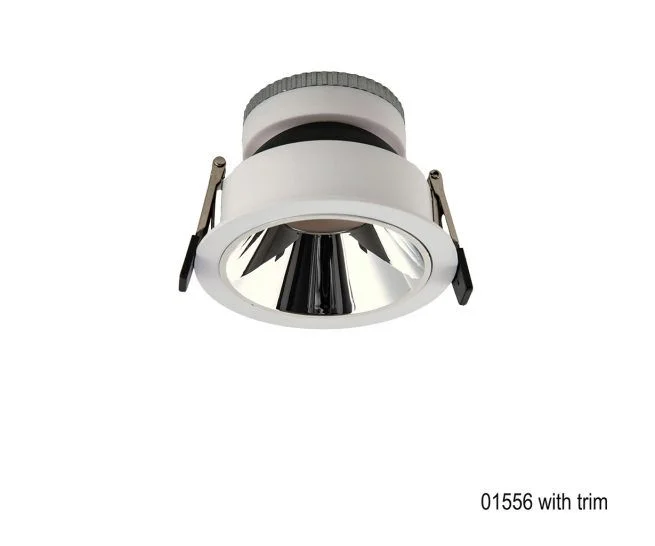 Φωτογραφία προϊόντος: LUMA 01556 Χωνευτό Spot Χρωμέ με Trim GU10 LED IP54 Αλουμινίου Χρώμιο