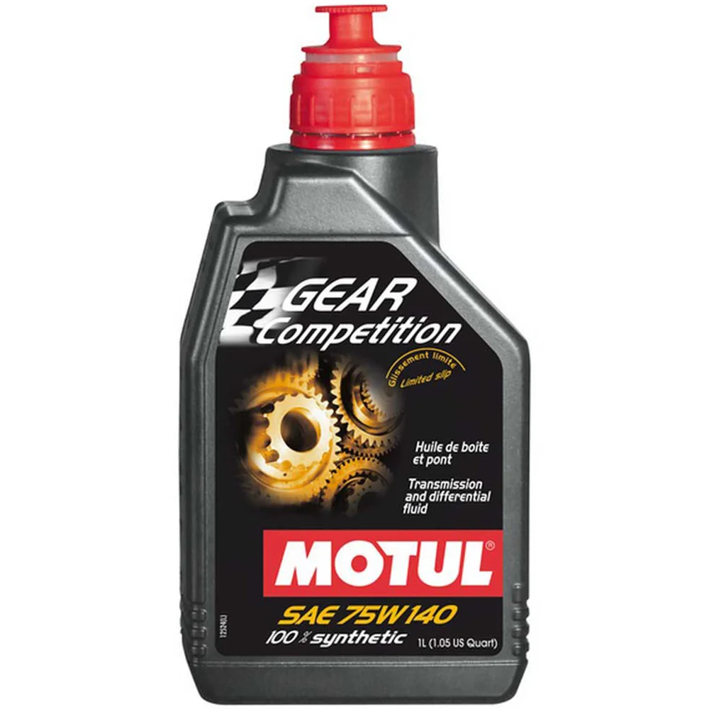 Φωτογραφία προϊόντος: ΒΑΛΒΟΛΙΝΗ MOTUL GEAR COMPETITION 75W140 Συνθετικά API GL-5 1lt