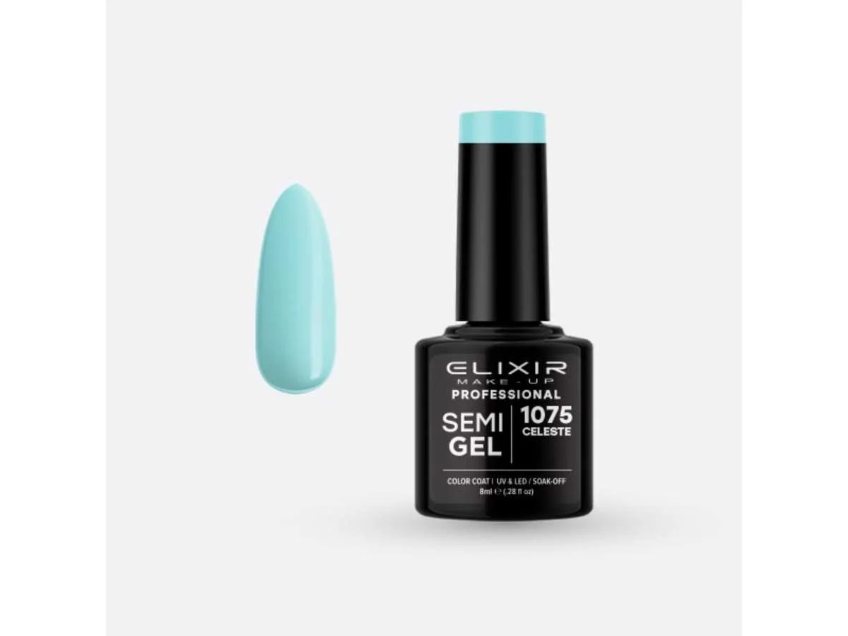 Φωτογραφία προϊόντος: Elixir Semi Gel Ημιμόνιμο Βερνίκι 8ml Elixir-#1075