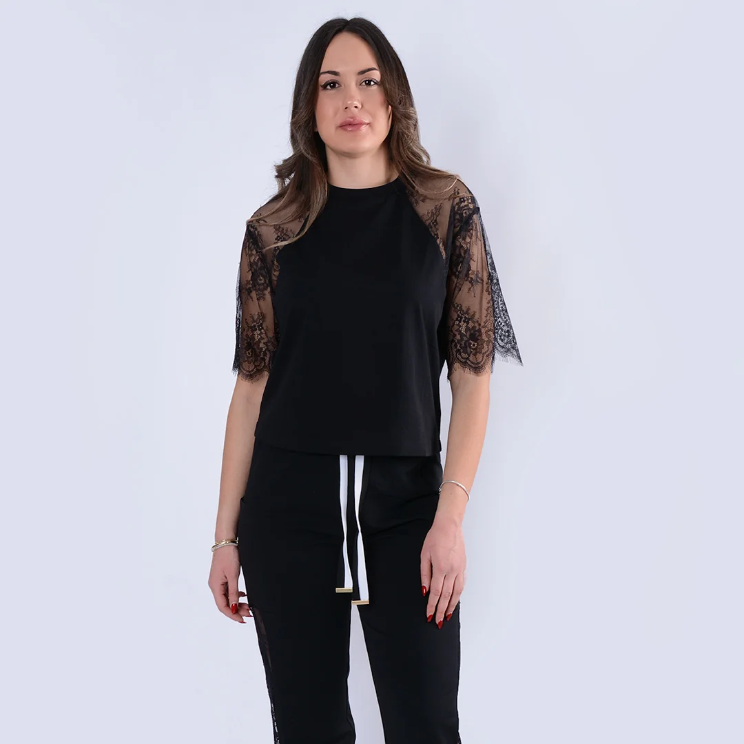 Φωτογραφία προϊόντος: Fracomina T-shirt FJ25ST3002J400G1 053 Black