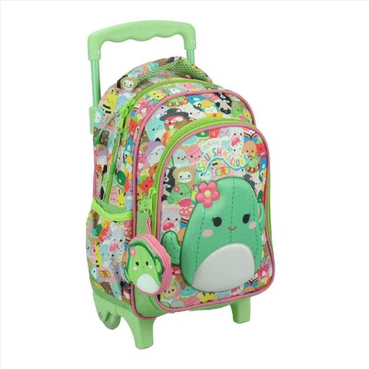 Φωτογραφία προϊόντος: GIM Νηπιακό Σακίδιο Trolley Squishmallows Cactus - 363-32072