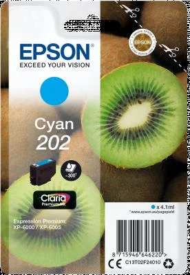 Φωτογραφία προϊόντος: Ink Epson T02F24 C13T02F24010 Cyan - 4.1ml - C13T02F24010