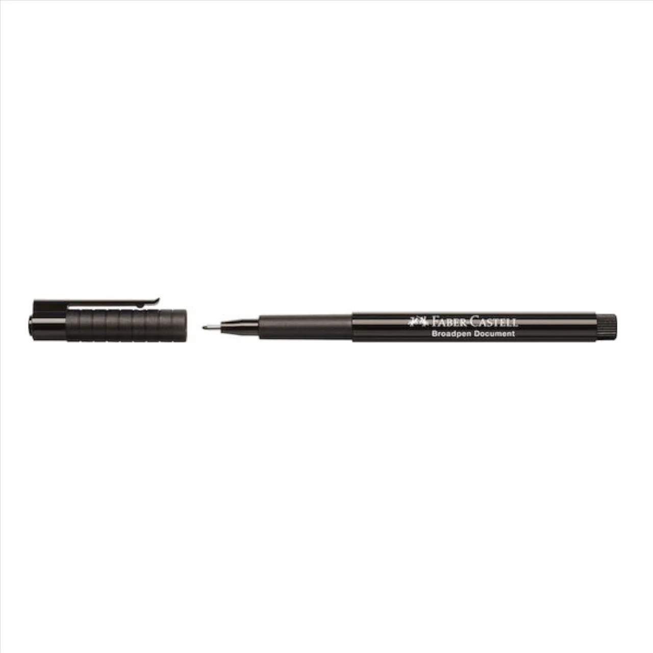 Φωτογραφία προϊόντος: Faber Castell Μαρκαδόρος Γραφής 0.8 Broadpen Μαύρο 155499 - 12306327
