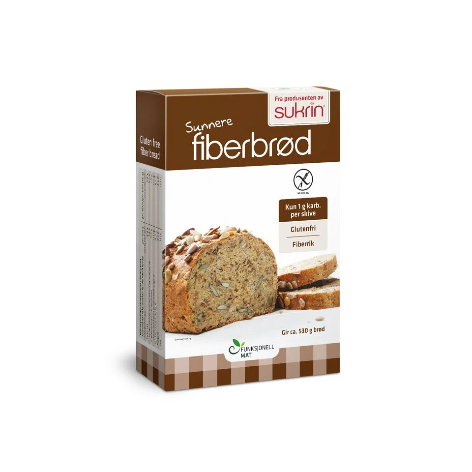Φωτογραφία προϊόντος: Sukrin Fiber Bread Mix , FUNKSJONELL MAT 250ΓΡ