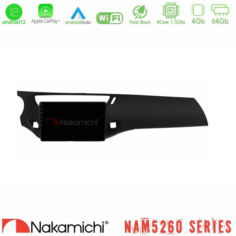 Φωτογραφία προϊόντος: Nakamichi NAM5260 Series 4Core Android12 4+64GB Citroen C3/DS3 2009-2016 Navigation Multimedia Tablet 9 Με Carplay & Android Auto
