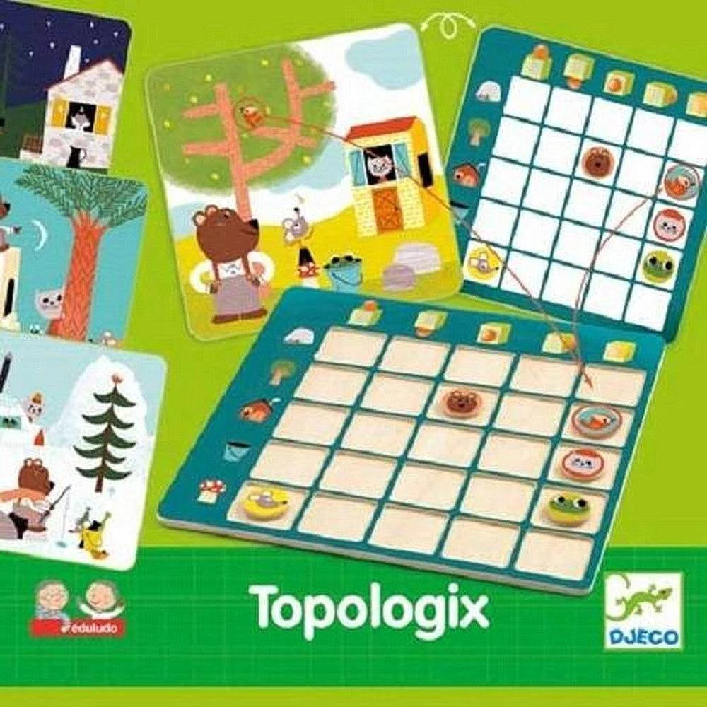 Φωτογραφία προϊόντος: 08354-Djeco Topologix εκπαιδευτικό παιχνίδι
