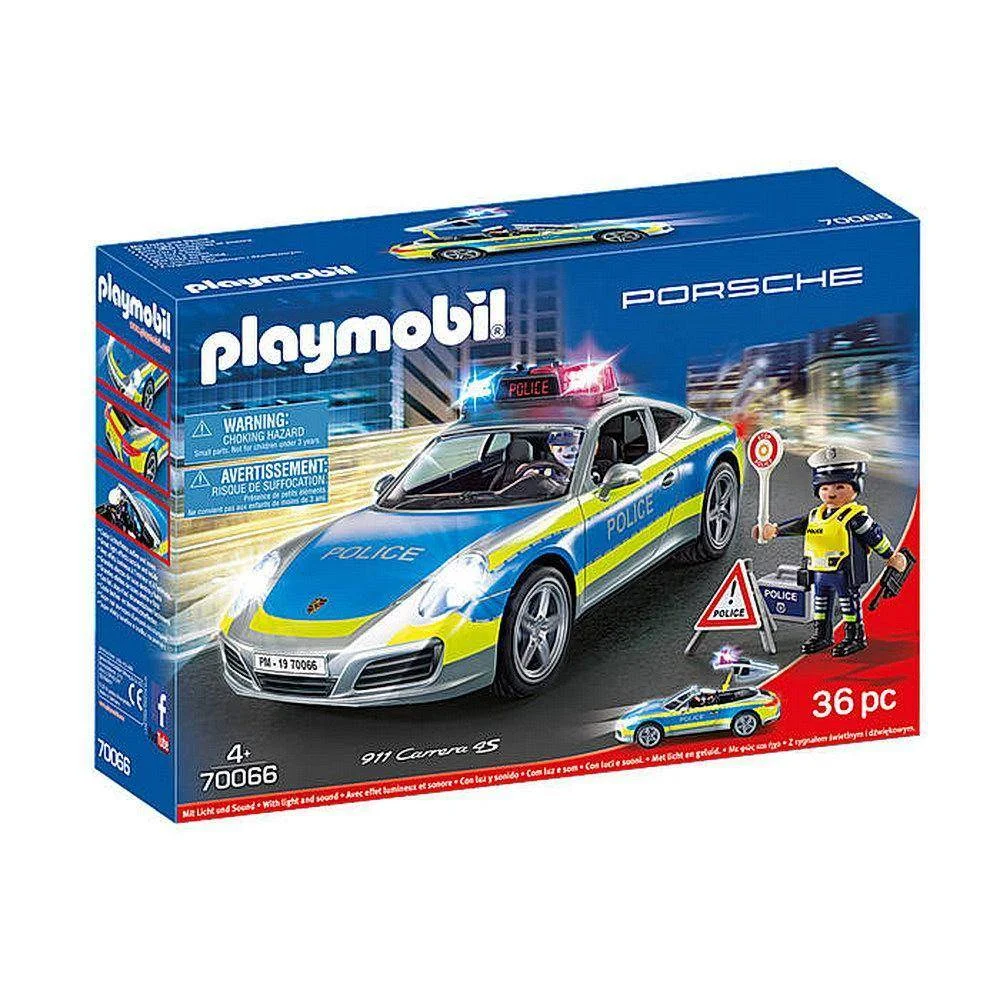 Φωτογραφία προϊόντος: Playmobil 70066-Porsche 911 Carrera 4S Αστυνομικό όχημα