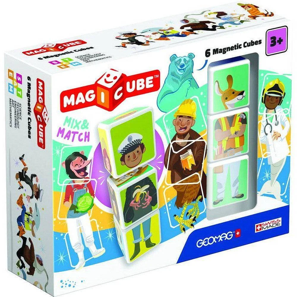 Φωτογραφία προϊόντος: Geomag MAGICUBE - Mix and Match Επαγγέλματα