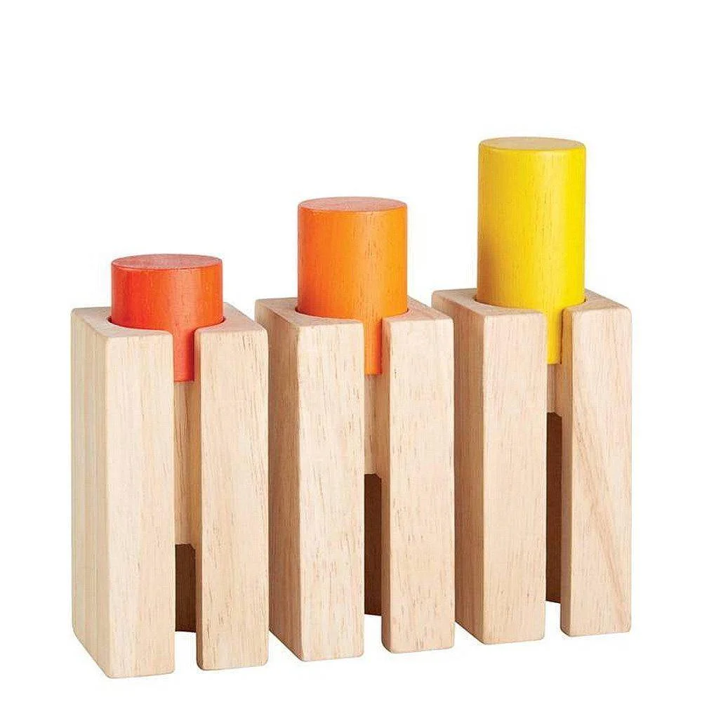 Φωτογραφία προϊόντος: Plan Toys 5377 – Τουβλάκια ύψους και βάθους