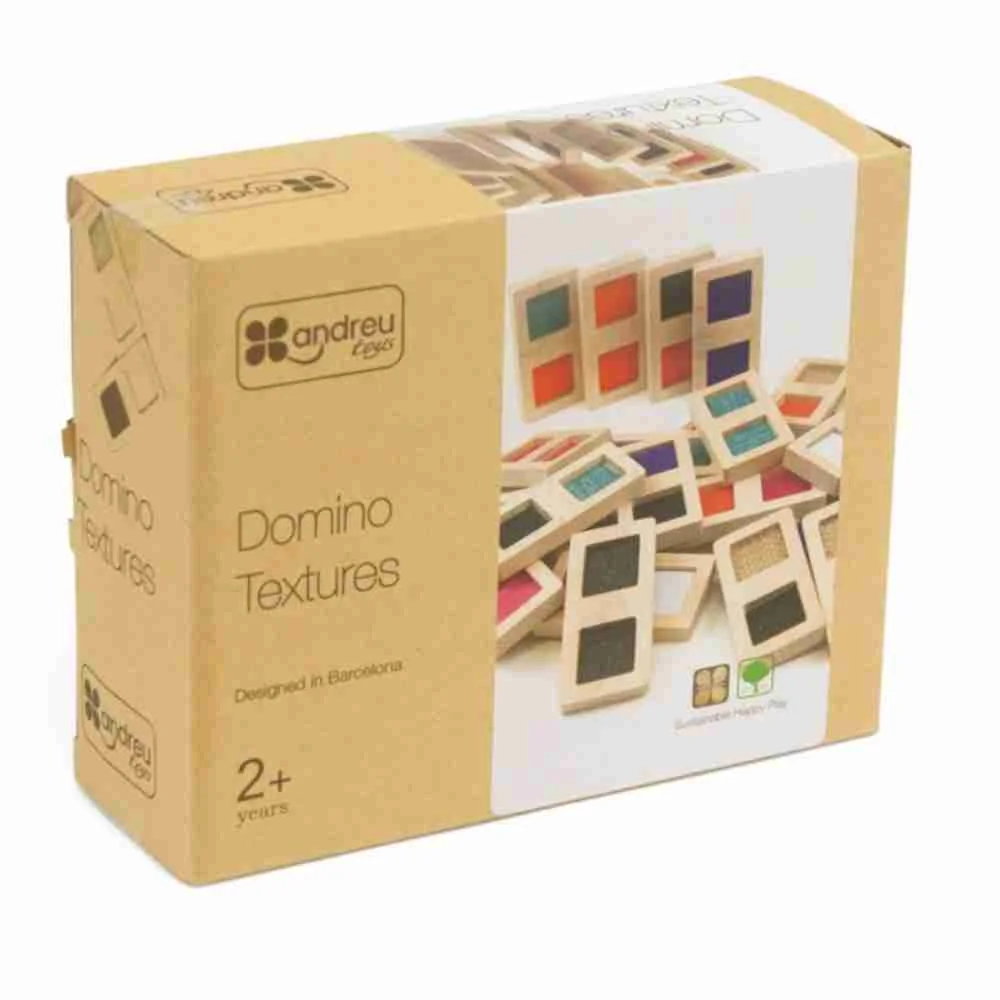 Φωτογραφία προϊόντος: Andreu Toys Domino Textures (16115)