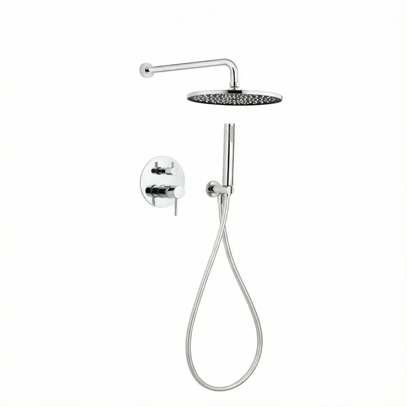 Φωτογραφία προϊόντος: Tema Xenon 16010 Chrome – Εντοιχιζόμενο Σύστημα Ντους 2 Εξόδων