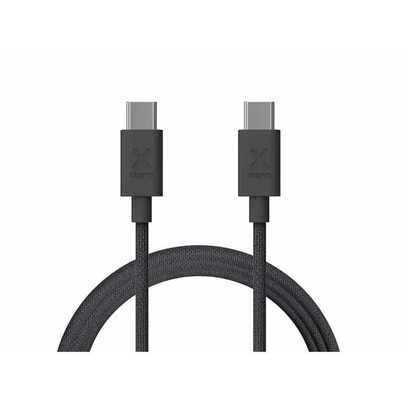 Φωτογραφία προϊόντος: GR Xtorm Go2 USB-C PD 100W 1m Black έως 12 άτοκες δόσεις ή 24 δόσεις