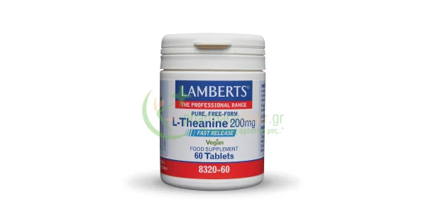 Φωτογραφία προϊόντος: LAMBERTS - L-Theanine 200mg tabs 60s