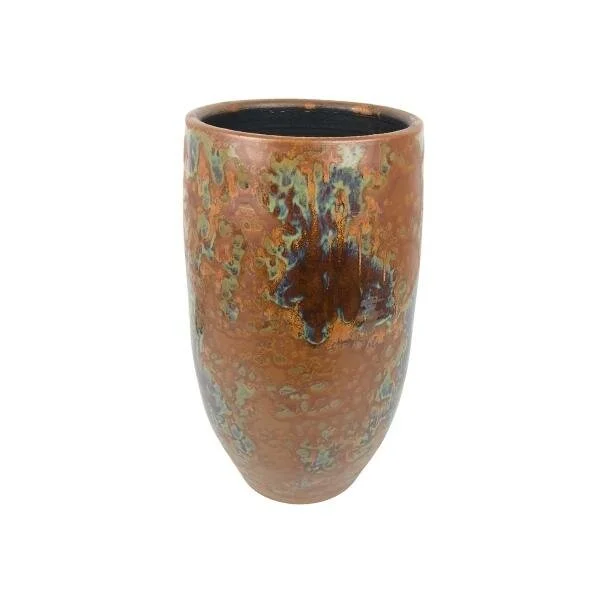 Φωτογραφία προϊόντος: ED Collection ΒΑΖΟ ΚΕΡΑΜΙΚΟ MASON 18X35CM ΤΕΡΑΚΟΤΑ