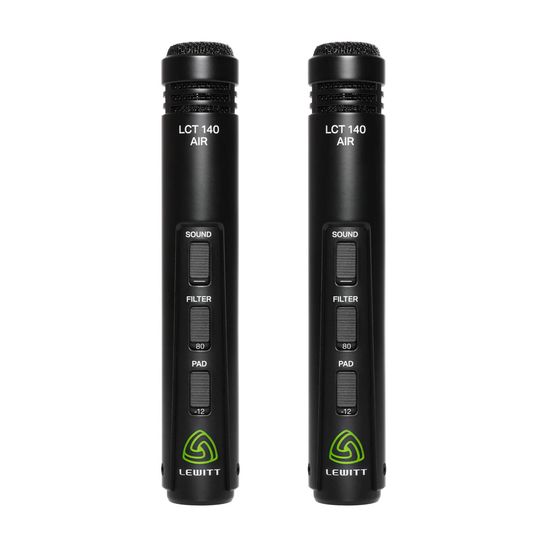 Φωτογραφία προϊόντος: LEWITT LCT 140 AIR Matched Stereo Pair Πυκνωτικά Μικρόφωνα Πουράκια Μ. Οργάνων (Ζεύγος)