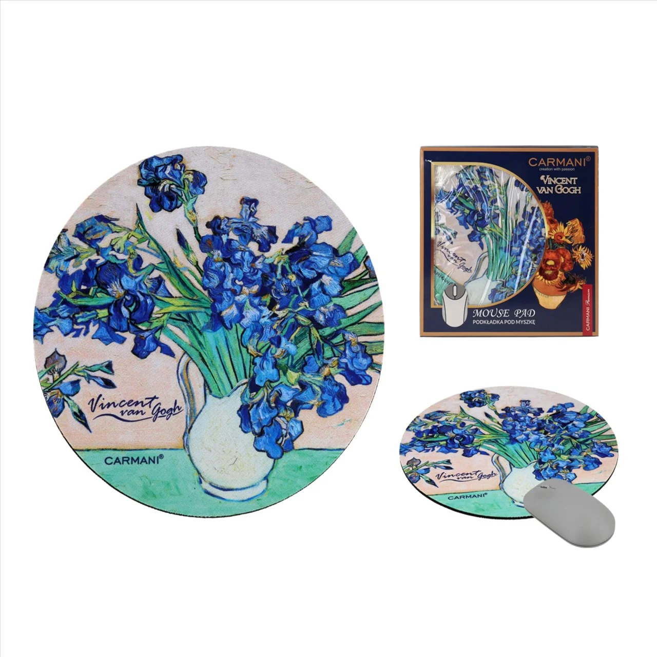 Φωτογραφία προϊόντος: Carmani Mouse Pad Πολύχρωμο Vincent Van Gogh - 022-0521