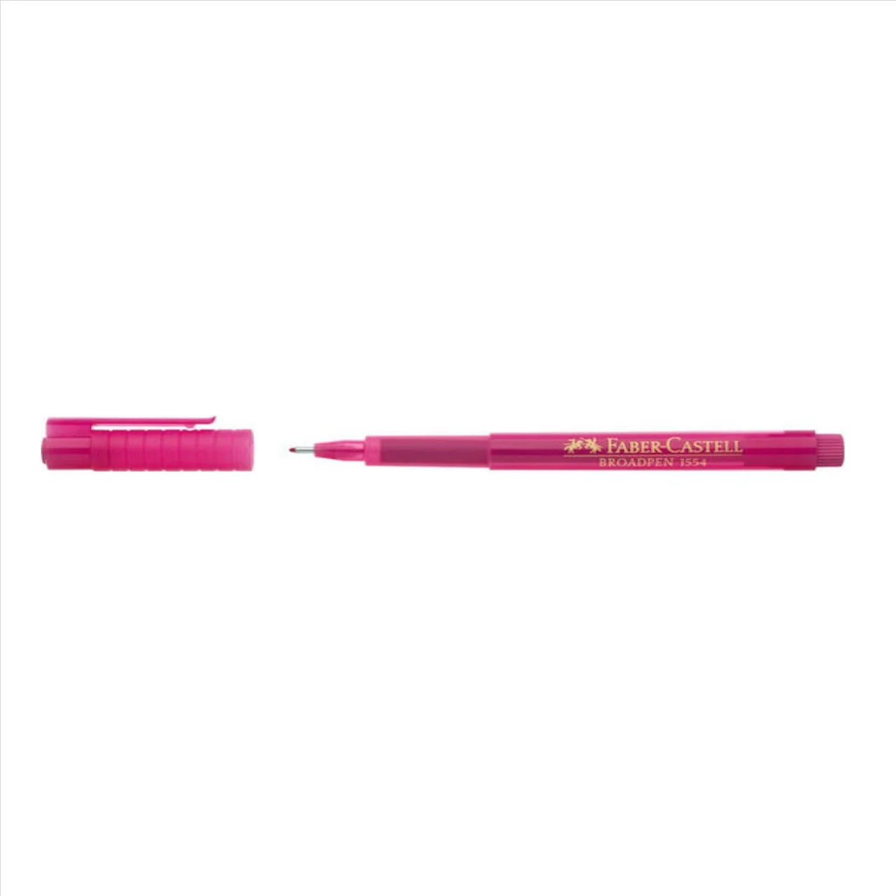 Φωτογραφία προϊόντος: Faber Castell Μαρκαδόρος Γραφής 0.8 Broadpen Ροζ 155428 - 12307804