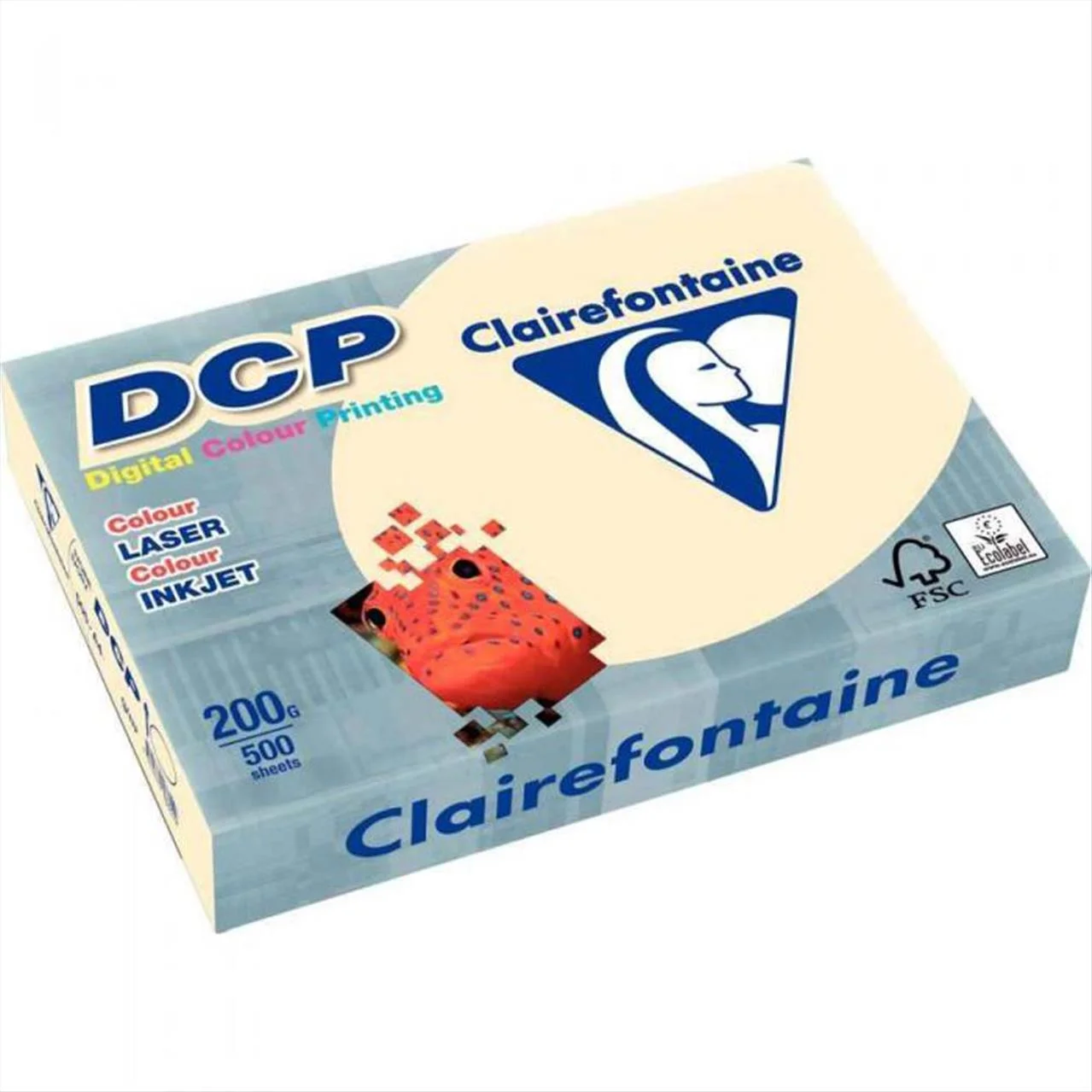 Φωτογραφία προϊόντος: Clairefontaine DCP Χαρτί Εκτύπωσης A4 200gr 250 Φύλλων Ivory (6822) - 13.03.091