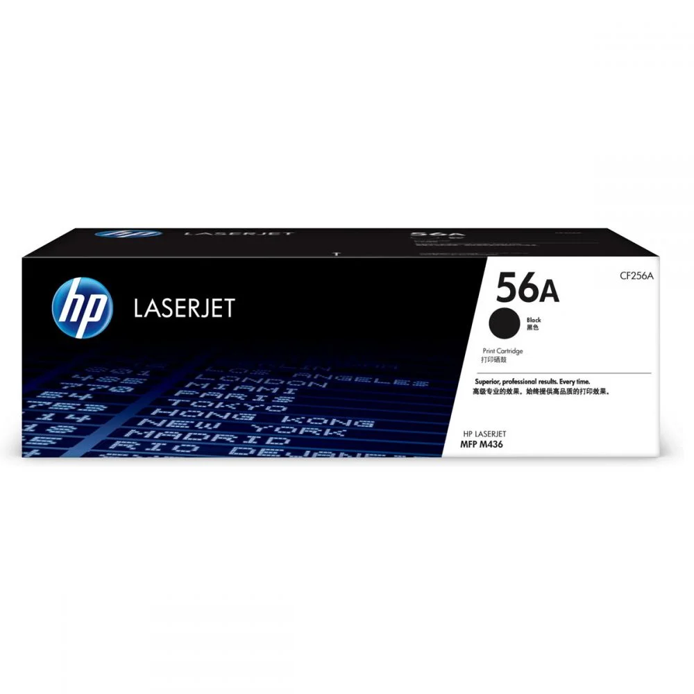 Φωτογραφία προϊόντος: Hewlett Packard HP 56A Black LaserJet Toner 7.4K ( CF256A ) - CF256A