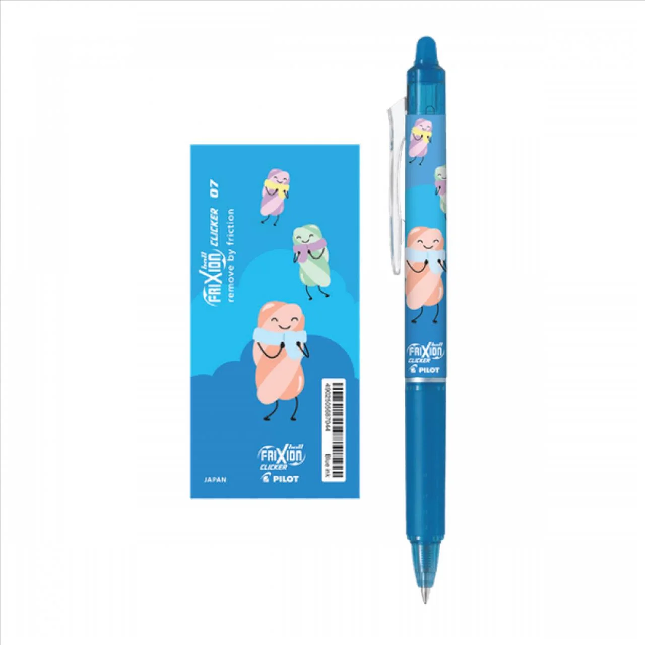 Φωτογραφία προϊόντος: Pilot Στυλό Gel Frixion Clicker 0.7mm Sweet Paradise Γαλάζιο/Μπλε Μελάνι - BLRTFR7SW-MML