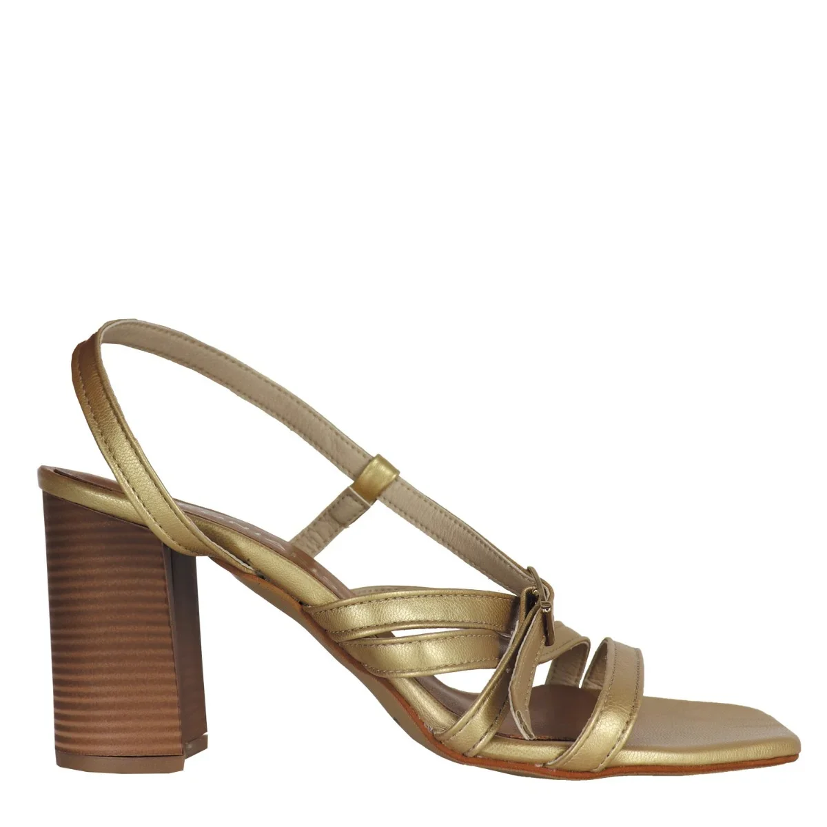 Φωτογραφία προϊόντος: Koniarisshoes Γυναικείο Πέδιλο O4K07717 ΧΡΥΣΟ ΔΕΡΜΑ
