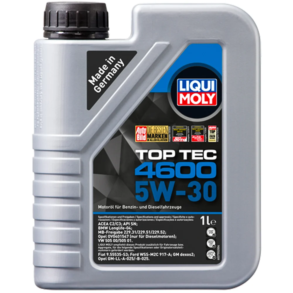 Φωτογραφία προϊόντος: Λάδι LIQUI MOLY TOP TEC 4600 5W30 1lt