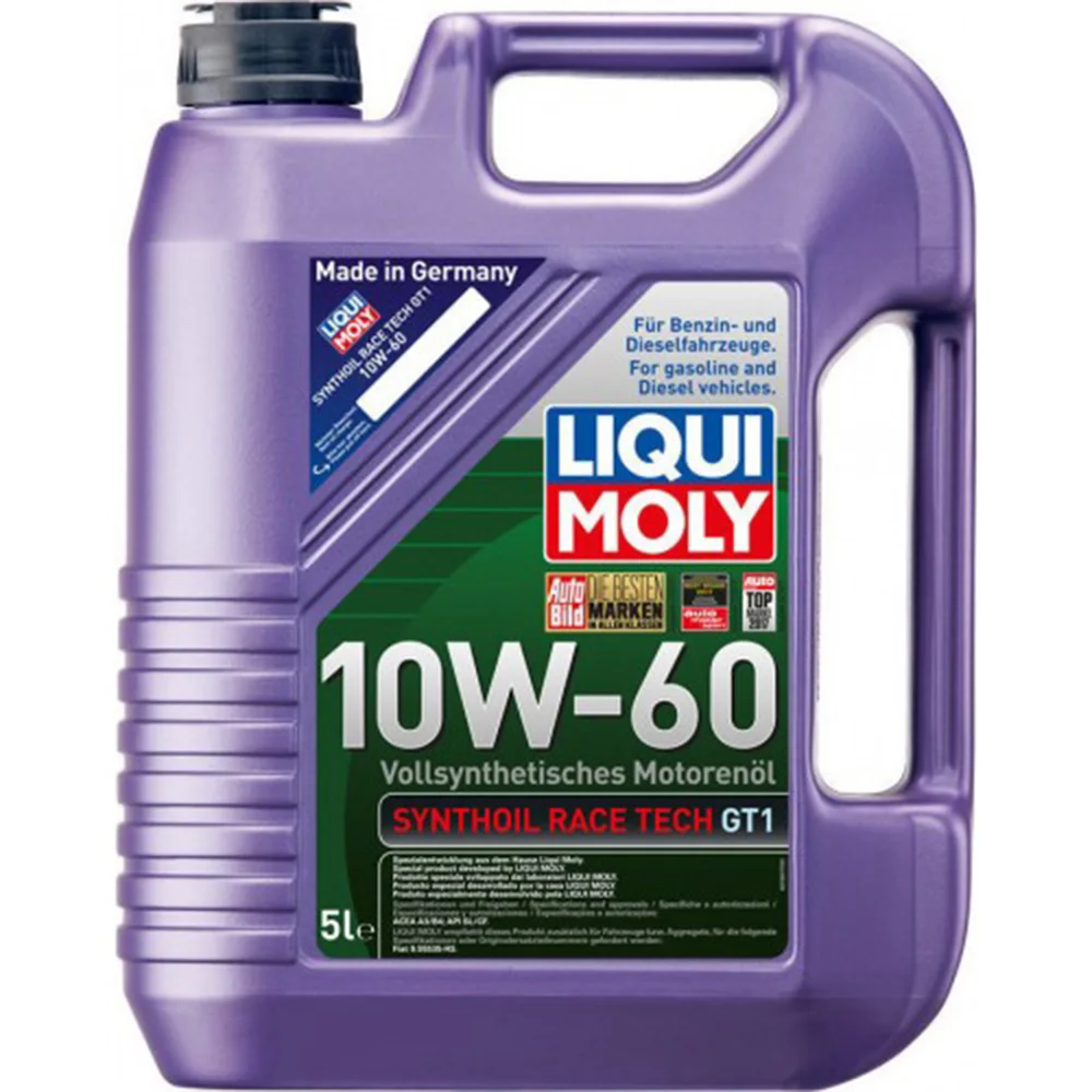 Φωτογραφία προϊόντος: Λάδι Liqui Moly SYNTHOIL RACE TECH GT1 10W60 5lt