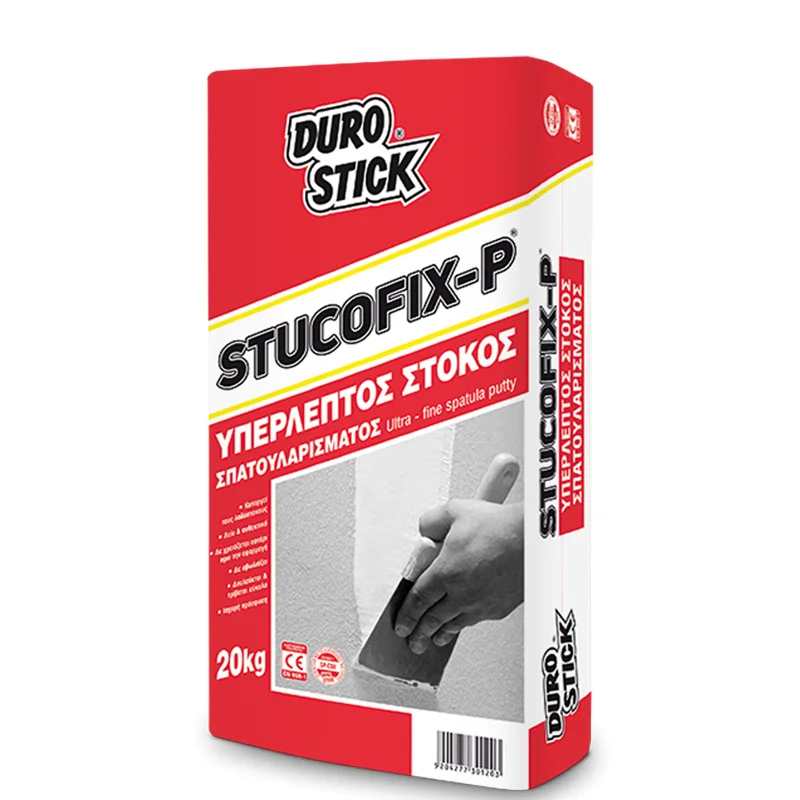 Φωτογραφία προϊόντος: Durostick Στόκος Σπατουλαρίσματος Stucofix-P 5kg
