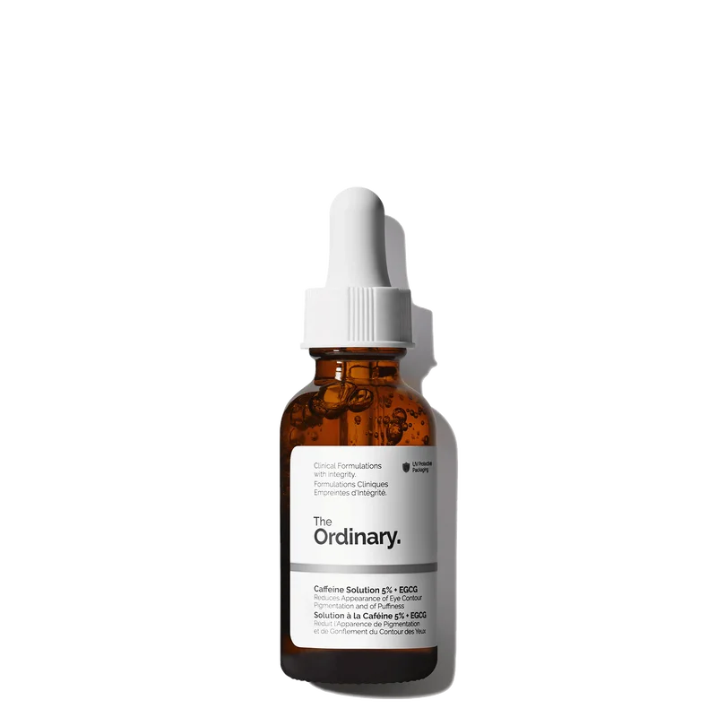 Φωτογραφία προϊόντος: The Ordinary Caffeine Solution 5% + EGCG ορός για τα μάτια για την αντιμετώπιση του πρηξίματος και των μαύρων κύκλων 30ml