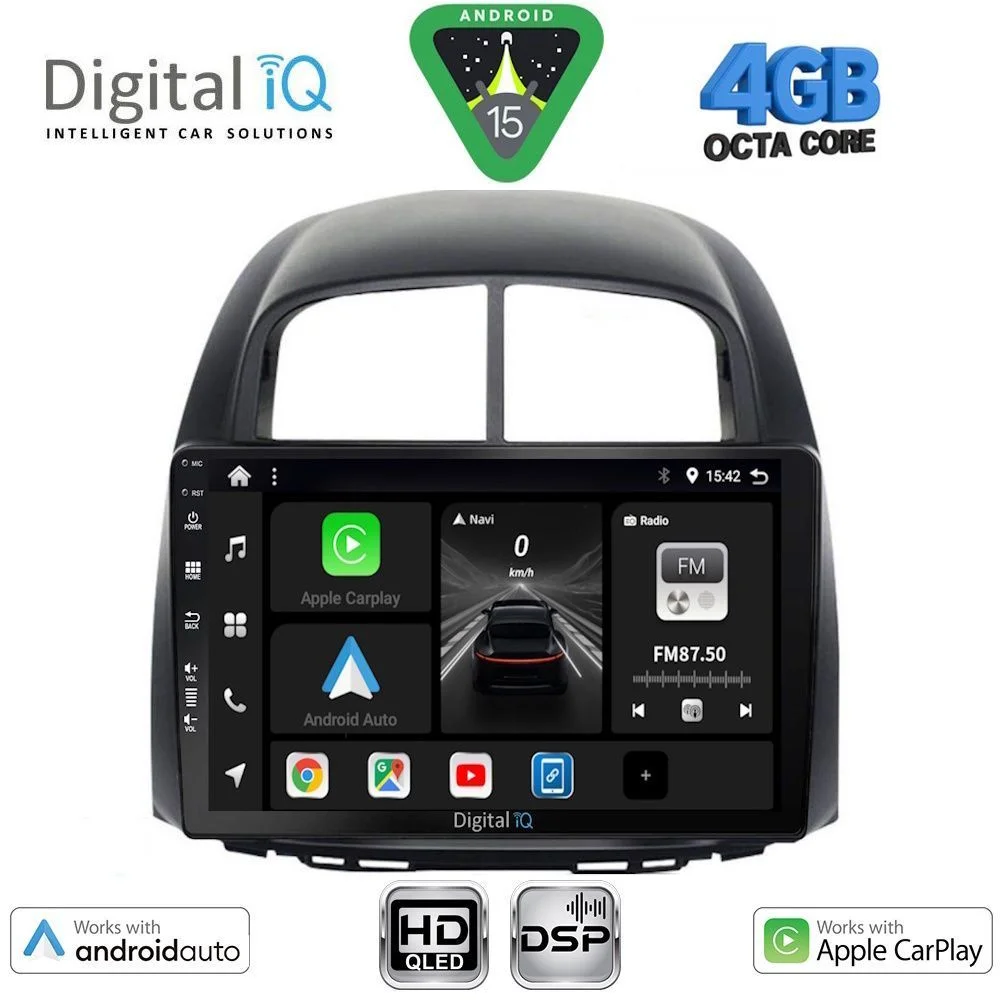 Φωτογραφία προϊόντος: DIGITAL IQ BXF 17124_CPAA (10inc) MULTIMEDIA TABLET for DAIHATSU SIRION mod. 2006-2012
