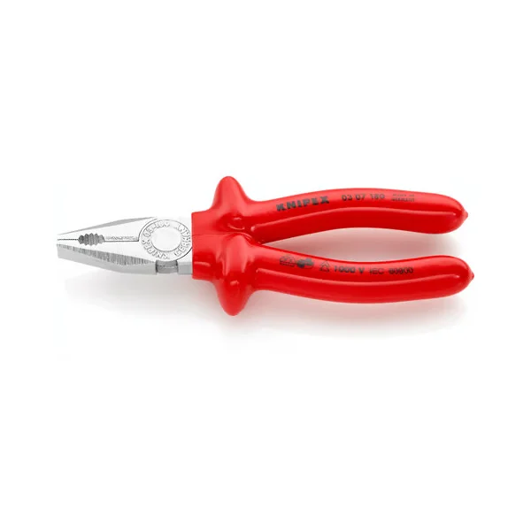 Φωτογραφία προϊόντος: KNIPEX 0307180 ΒΤ Πένσα Με Μόνωση 1000V 180mm