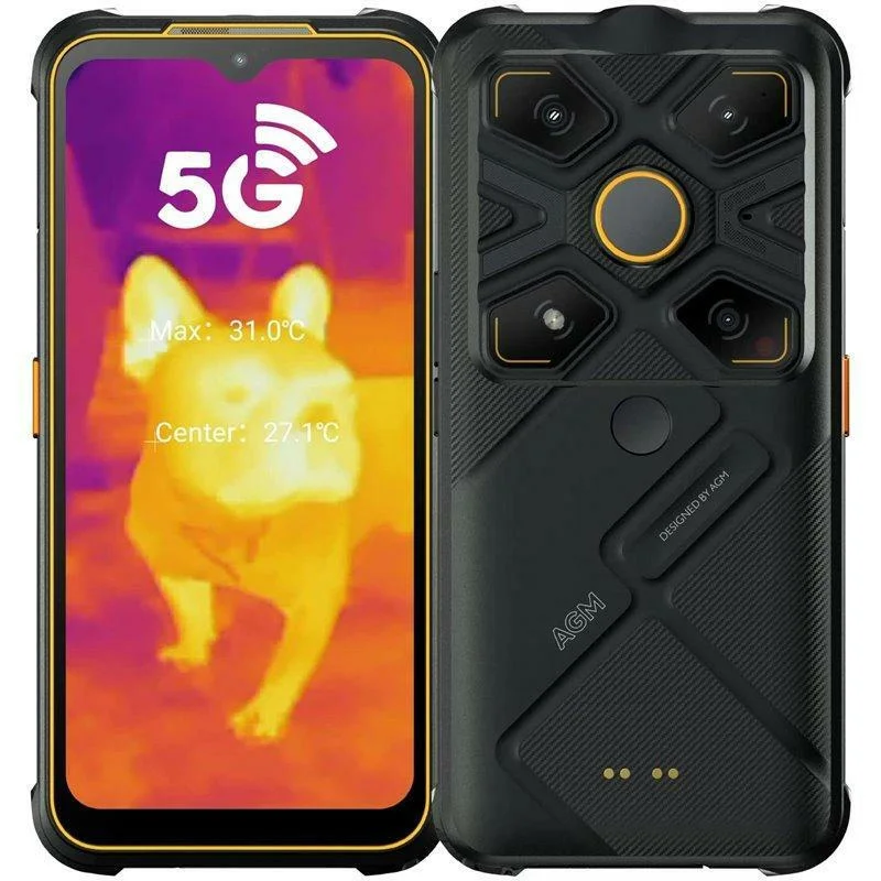 Φωτογραφία προϊόντος: SUNSHINE SS-057A HQ HYDROGEL Τζαμάκι Προστασίας για AGM Glory G1s 5G Dual SIM (8GB/128GB) Ανθεκτικό Smartphone Μαύρο / Πορτοκαλί