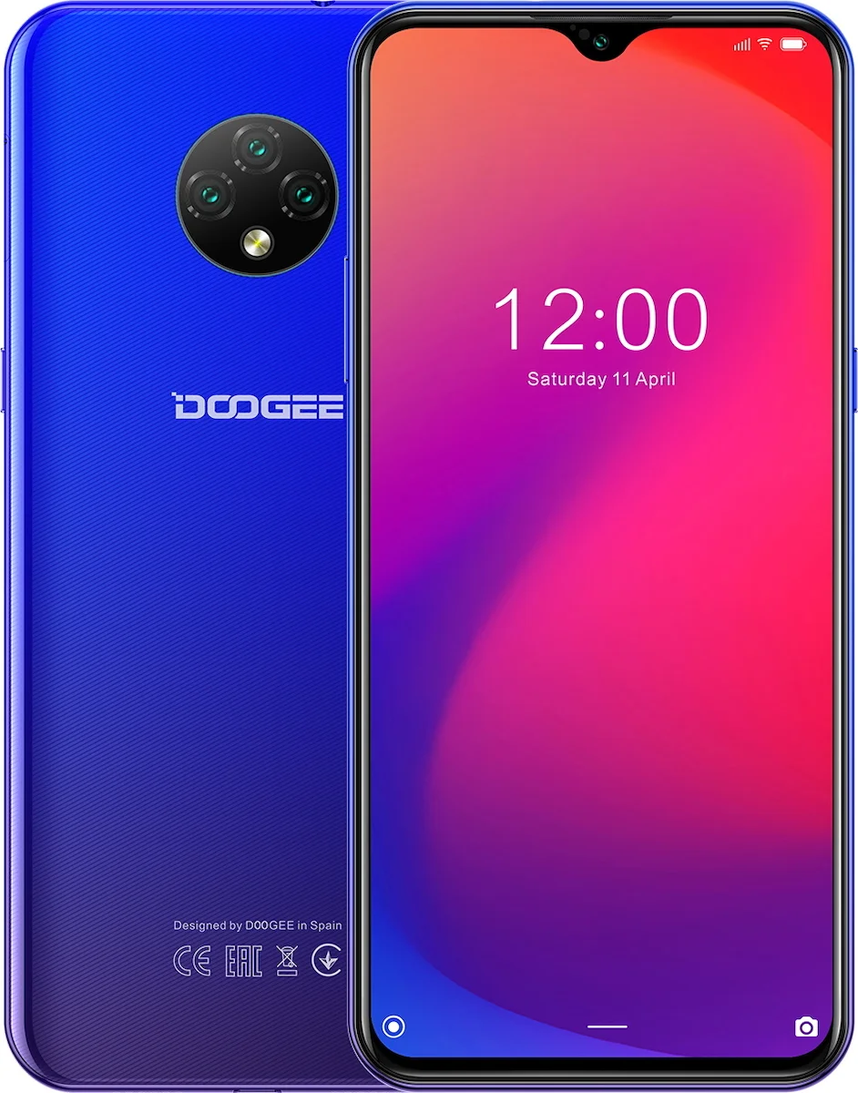 Φωτογραφία προϊόντος: SUNSHINE SS-057 TPU hydrogel Τζαμάκι Προστασίας για Doogee X95 Dual SIM (2GB/16GB) Μπλε