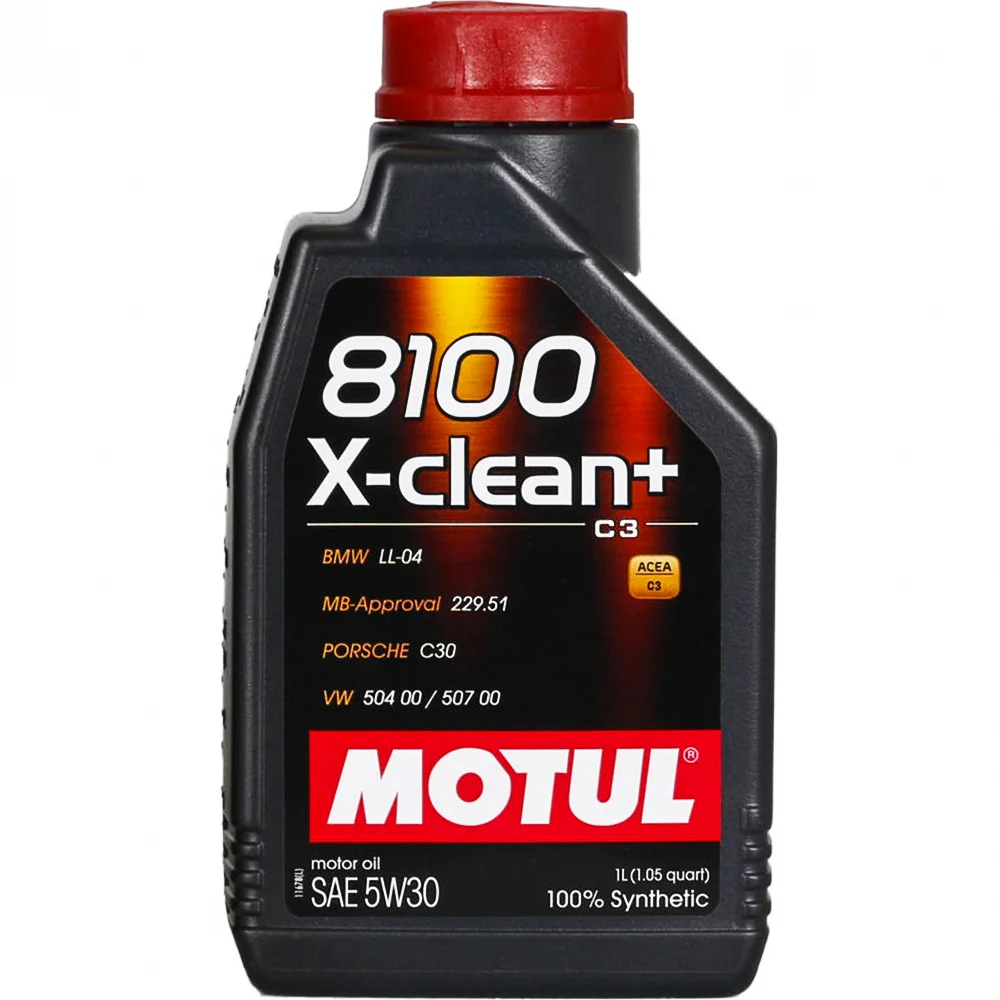 Φωτογραφία προϊόντος: ΛΑΔΙ ΑΥΤΟΚΙΝΗΤΟΥ MOTUL 8100 X-CLEAN+ 5W30 1lt 100% Συνθετικά