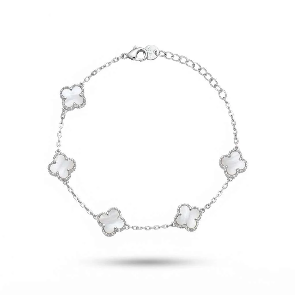 Φωτογραφία προϊόντος: OEM Clover βραχιόλι φίλντισι