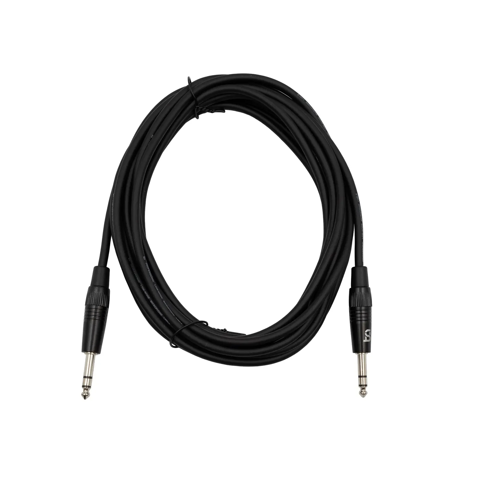 Φωτογραφία προϊόντος: Tune CCB-SS0600 Καλώδιο Ήχου TRS Balanced 6.35mm Stereo Jack σε 6.35mm Stereo Jack 6m Μαύρο