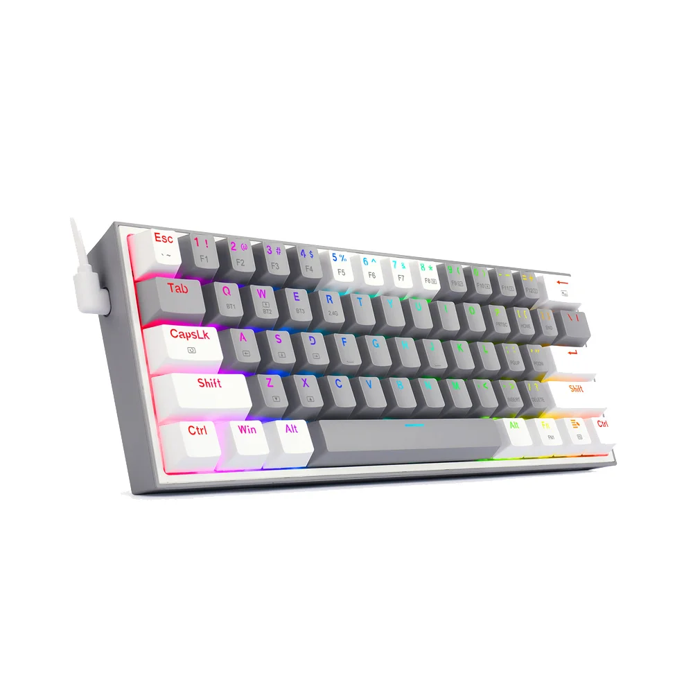 Φωτογραφία προϊόντος: Gaming πληκτρολόγιο - Redragon K616-RGB Fizz Pro (Grey/White)