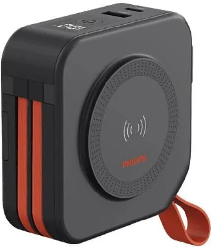 Φωτογραφία προϊόντος: Philips Power Bank 10000mAh με Θύρα USB-A και Θύρα USB-C Μαύρο