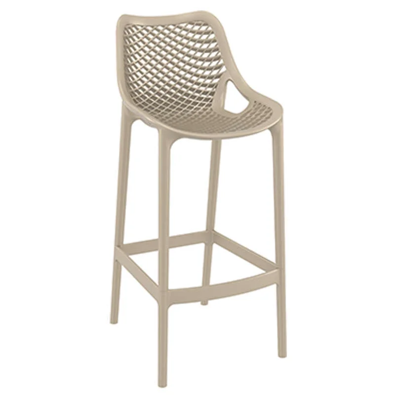 Φωτογραφία προϊόντος: Siesta Σκαμπό Bar AIR Dove Grey PP 45x53x75/105cm