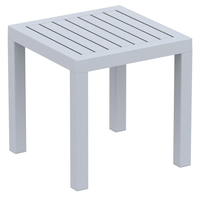 Φωτογραφία προϊόντος: Siesta Τραπέζι OCEAN Silver Grey PP 45x45x45cm