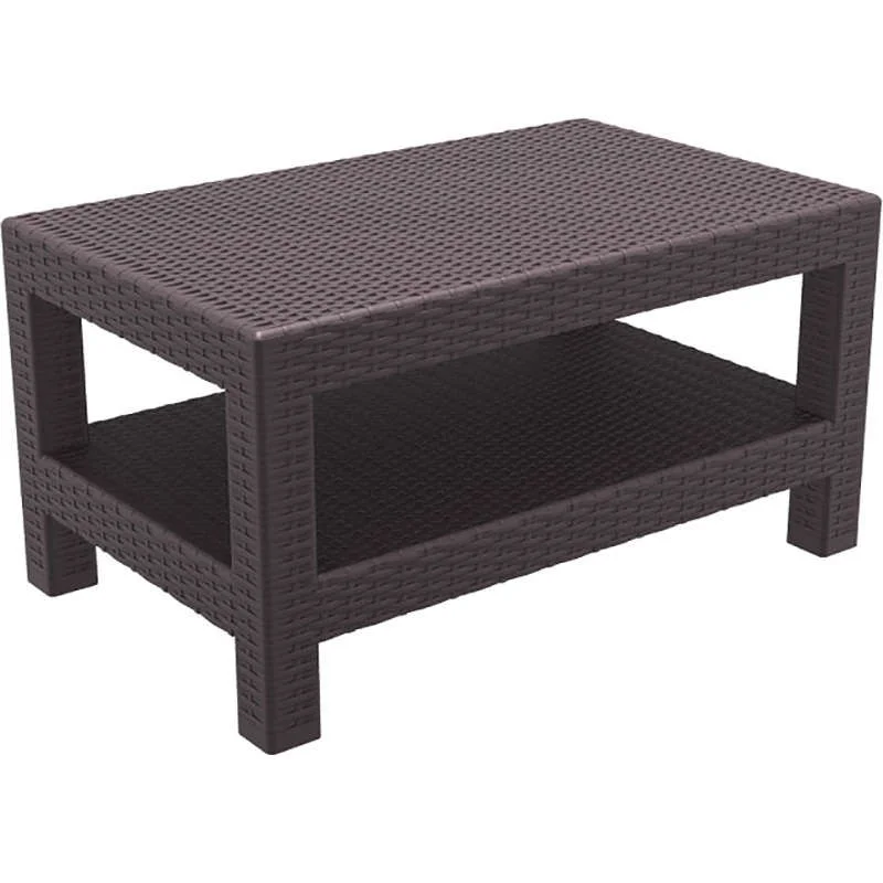 Φωτογραφία προϊόντος: Siesta Τραπέζι MONACO Καφέ PP 92x57x45cm