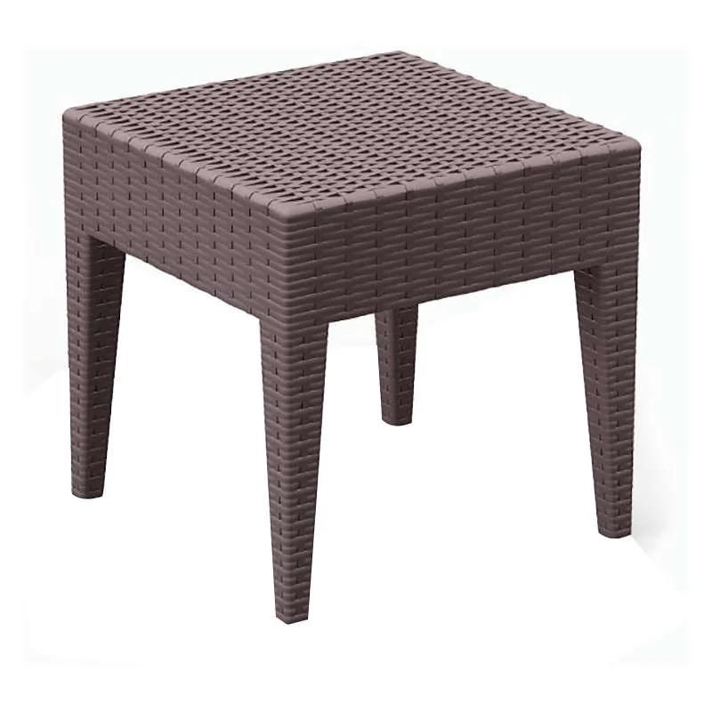 Φωτογραφία προϊόντος: Siesta Τραπέζι MIAMI Καφέ PP 45x45x45cm