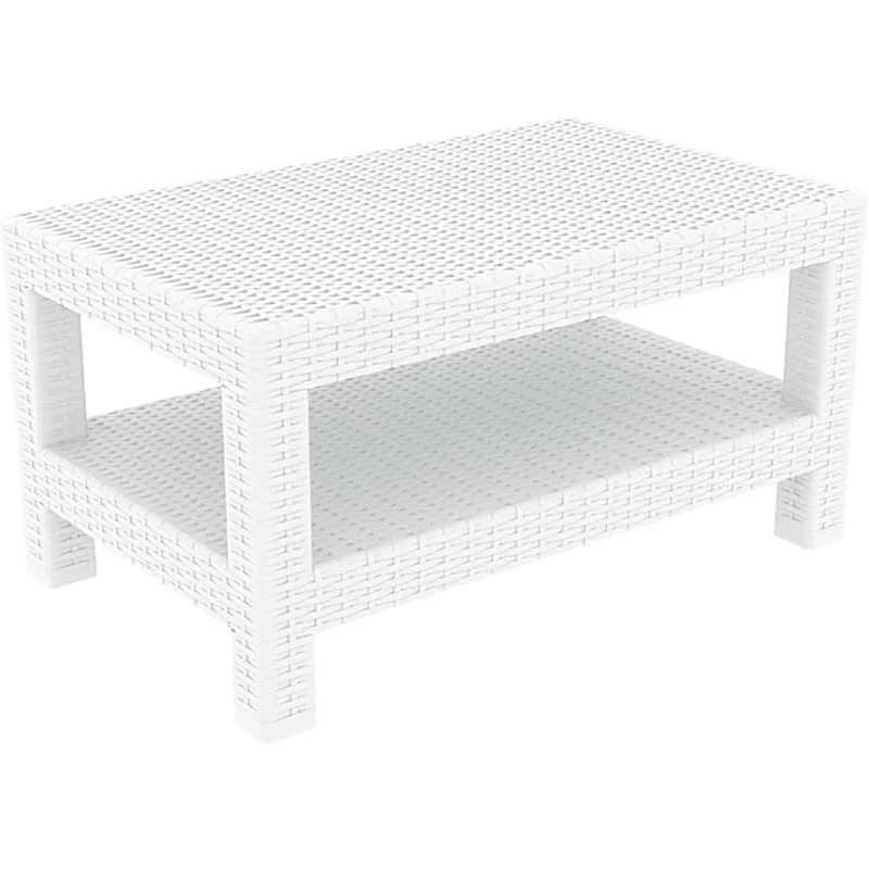 Φωτογραφία προϊόντος: Siesta Τραπέζι MONACO Λευκό PP 92x57x45cm