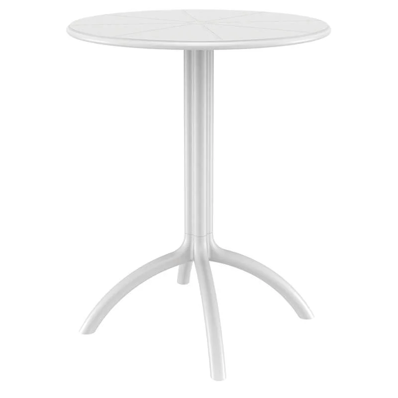 Φωτογραφία προϊόντος: Siesta Τραπέζι OCTOPUS Λευκό PP Φ60x75cm