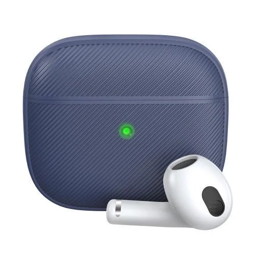 Φωτογραφία προϊόντος: Θήκη Σιλικόνης AhaStyle PT177 Apple AirPods 3 Premium Σκούρο Μπλε N58779