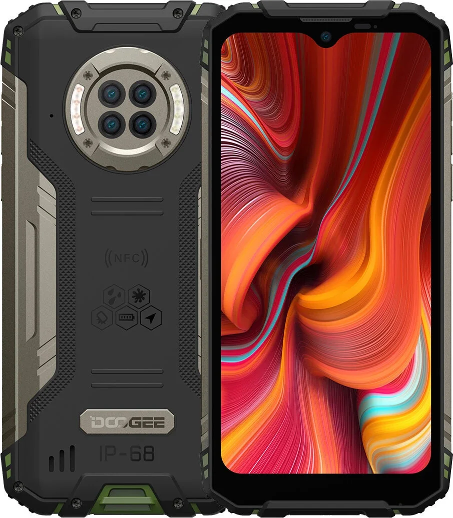 Φωτογραφία προϊόντος: SUNSHINE SS-057R Frosted Hydrogel Τζαμάκι Προστασίας για Doogee S96 Pro Dual SIM (8GB/128GB) Ανθεκτικό Smartphone Army Green