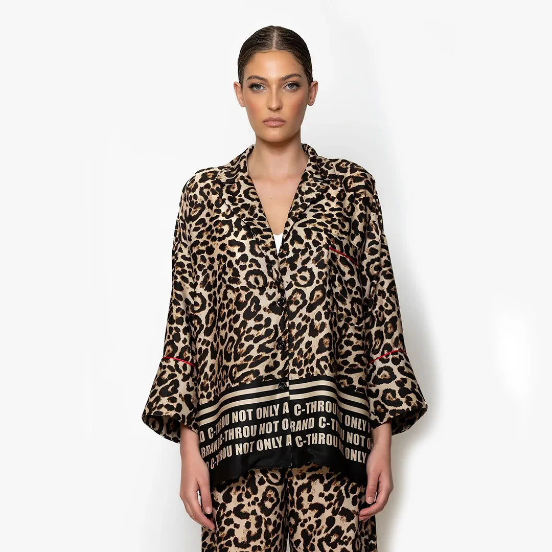 Φωτογραφία προϊόντος: C-ΤHROU C-throu Cheetah Shirt 2502004 Animal Print