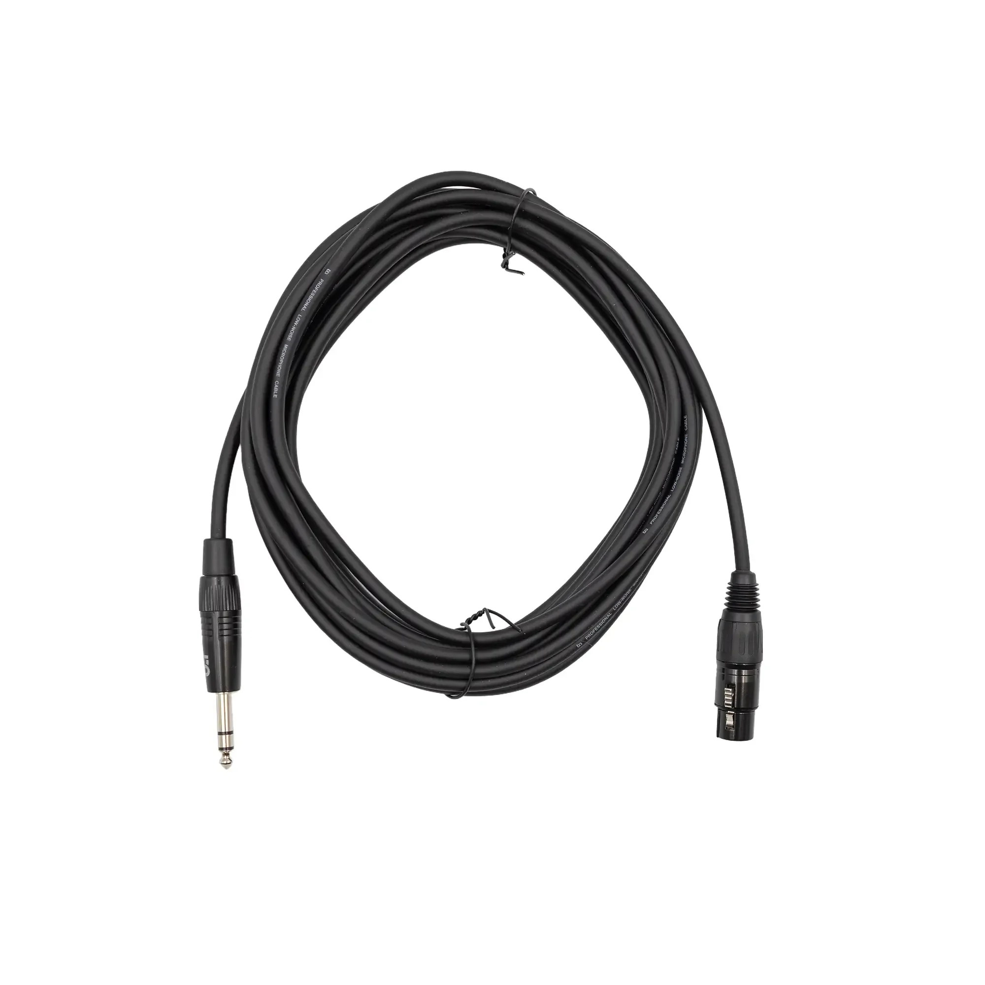 Φωτογραφία προϊόντος: Tune CCB-FS0600 Καλώδιο Ήχου Balanced XLR Female σε 6.35mm TRS Stereo Jack 6m Μαύρο