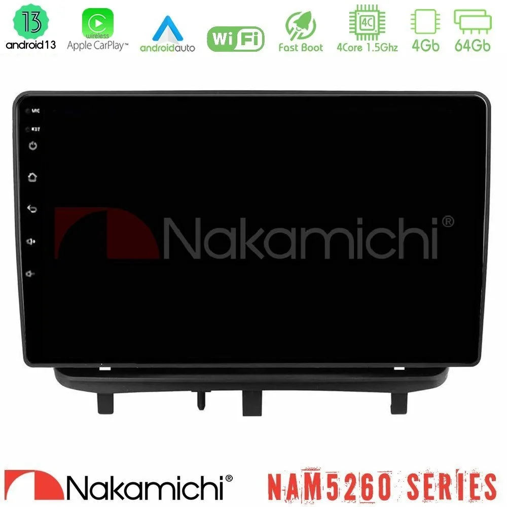 Φωτογραφία προϊόντος: Nakamichi NAM5260 Series 4Core Android13 4+64GB Opel Corsa D 2006-2014 Navigation Multimedia Tablet 9 Με Carplay & Android Auto (Top Mount)